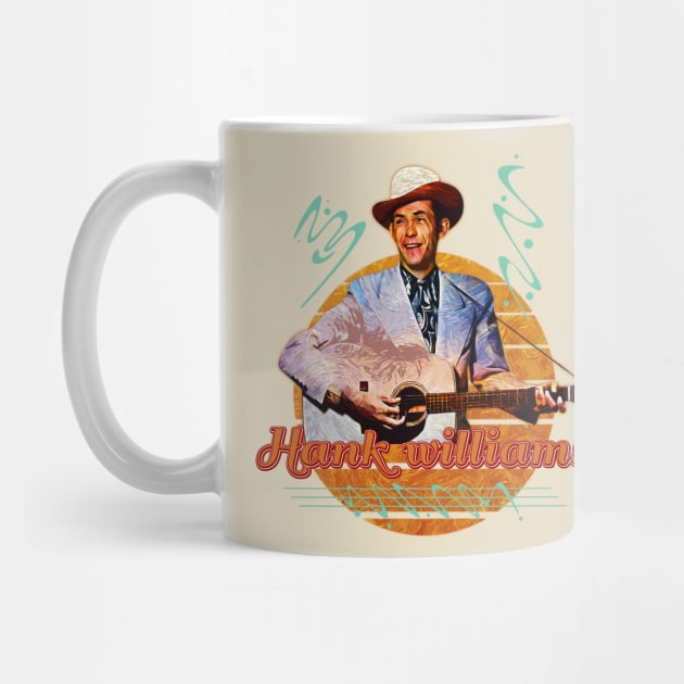 Hank williams \\\ Retro Art by Nana On Here